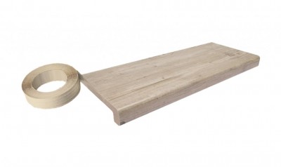 Hranovacia páska papierová (k drevotrieskovým parapetom)