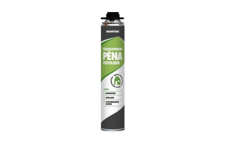 Nízkoexpanzná montážna pena Monton 750 ml, pištoľová